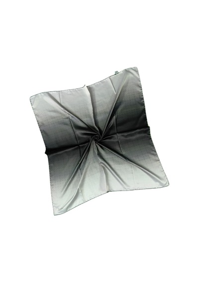 Mim Eşarp Emilya Rayon Degrade Eşarp 90x90 Cm Siyah - Füme