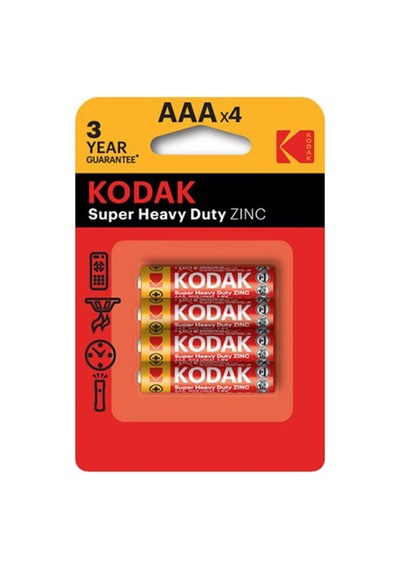 Kodak Super Heavy Duty Zınc Aaa 4'lü