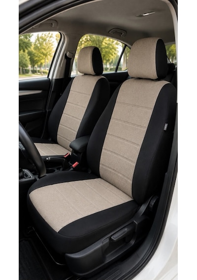 Mazda 323 Uyumlu Oto Koltuk Kılıfı Tam Set Airbag Uyumlu 4 Mevsim Cotfit Serisi 77770948