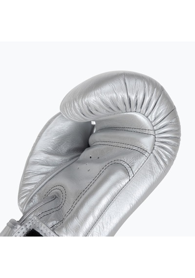 Twins Bgvl3-sv Boks Eldiveni Gri Deri Muay Thai Eldiveni Gümüş