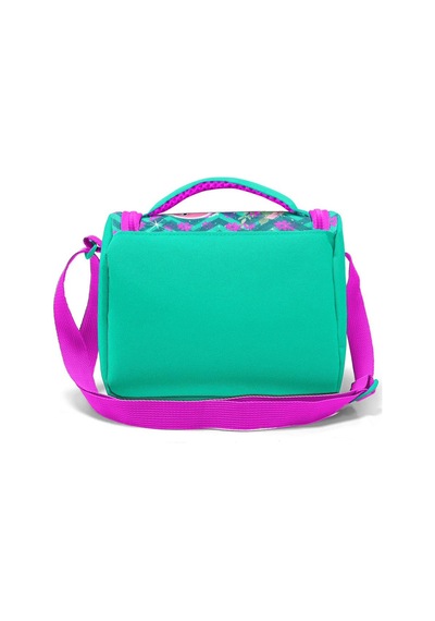 Coral High Kids Su Yeşili Pembe Simli Flamingo Desenli 3 Lü Okul Çanta Seti Set0114382