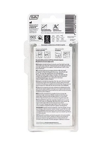 Angle Saplı Arayüz Fırçası, Sarı, 0.7mm