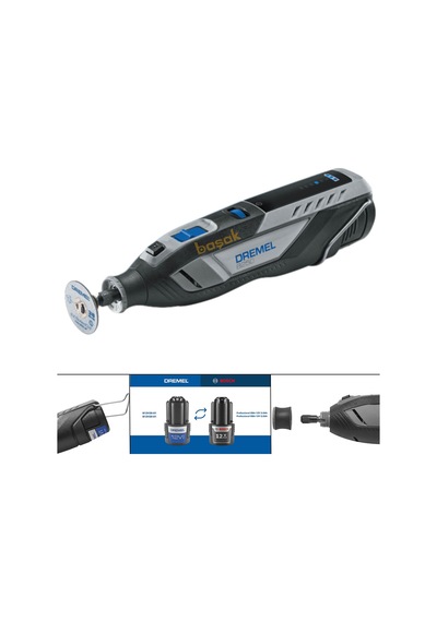 Dremel 8250-5 Yeni 1x12v Akülü Kömürsüz Çok Amaç El Motoru F0138250ja