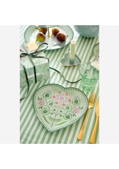 Pip Studio Yeşil Porselen Servis Tabağı 21,5 Cm