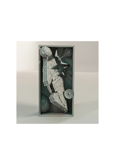 Star Wars Millennium Falcon Tasarımlı Book Nook Kitap Arası Dekoru