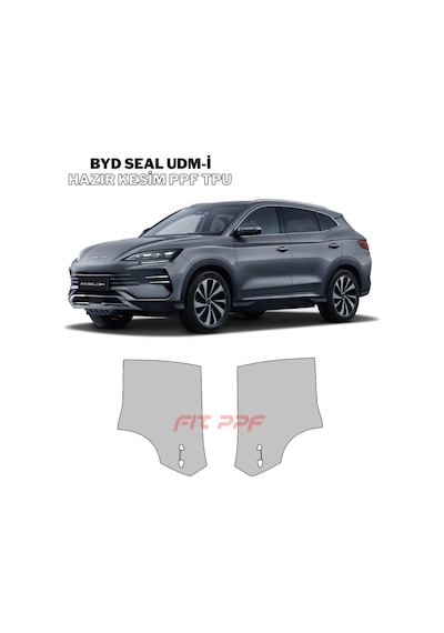 Byd Seal U Dm-i Hazır Kesim, 210 Mikron Premium Tpu Ppf Film-arka Kapılar