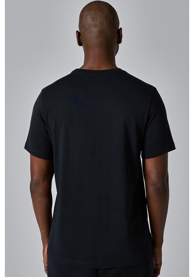 Nike Sportswear Cotton Unisex Short Sleeve Tee Unisex Tişört Siyah Siyah