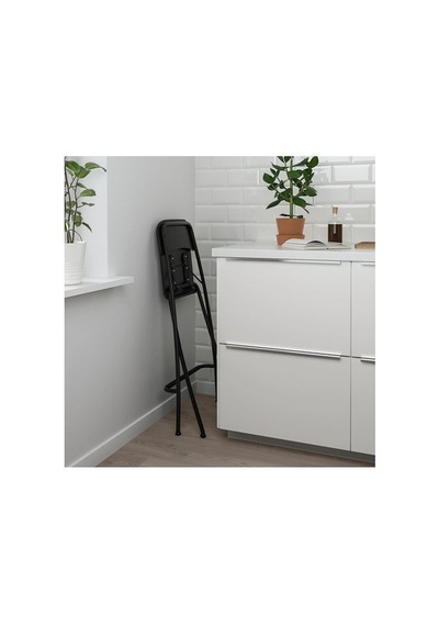 Ikea Franklın Bar Sandalyesi, Siyah, 63 Cm, Katlanabilir