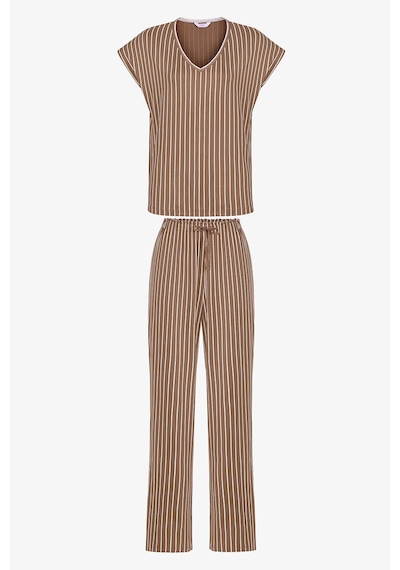 Penti Açık Kahverengi Hera Pantolon Pijama Takımı