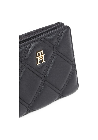 Tommy Hilfiger Th Femınıne Bıfold Kadın Siyah Cüzdan - Aw0aw18701