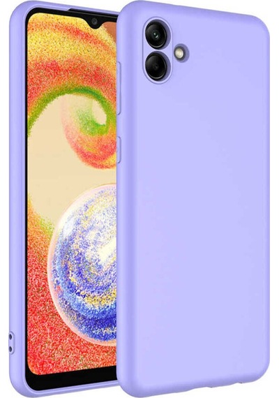 Galaxy A04 Kılıf Zore Mara Lansman Kapak Lila