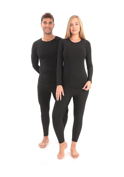Xmlbayiciniz Unisex Kışlık Pamuklu Yakmayan Termal İçlik, Alt Üst Takım, Fanila Genel