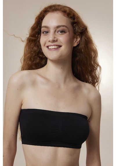 Penti Nu Basic Strapless Siyah Sütyen