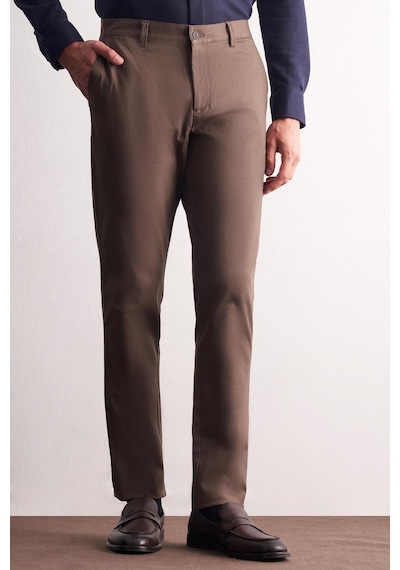 İmza Kahverengi Yan Cep Düz Paça Pamuklu Comfort Fit Chino Casual Pantolon 1003255167 Kahverengi İmza Kahverengi Yan Cep Düz Paça Pamuklu Comfort Fit Chino Casual Pantolon 1003255167 Kahverengi