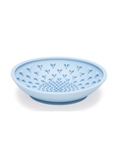 Hnrlıshp Beeztees Yavru Köpek Mama Yeme Oyuncağı, Silikon, Açık Mavi, 19cm