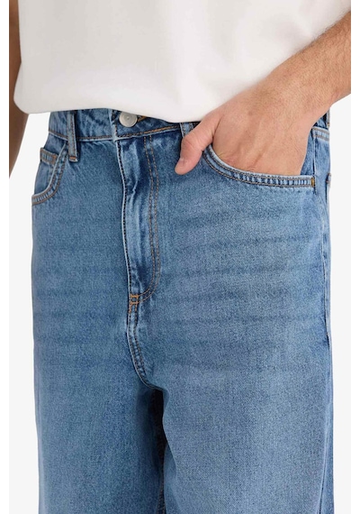 Defacto Baggy Fit Jean Pantolon E8422ax26spnm28 Mavi-nm28