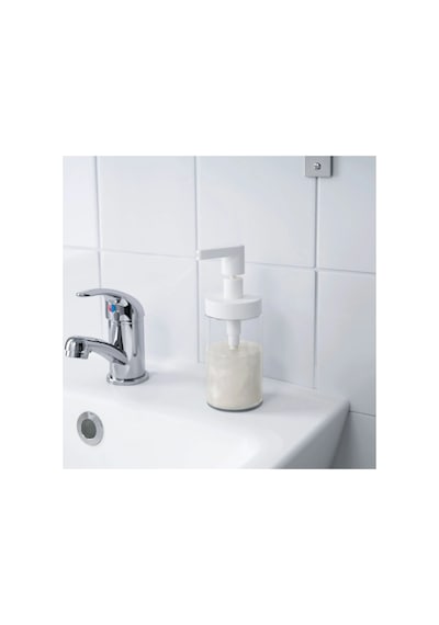 Ikea Tackan Sıvı Sabunluk 200 Ml 17 Cm Beyaz - Şeffaf