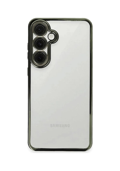 Samsung Galaxy S24 Fe Kılıf Razer Lensli Silikon - Yeşil