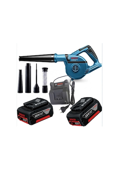 Professional Gbl 18v-120 Akülü Yaprak Ve Toz Üfleme Makinesi 2x 3.0 Ah Akülü Tam Set