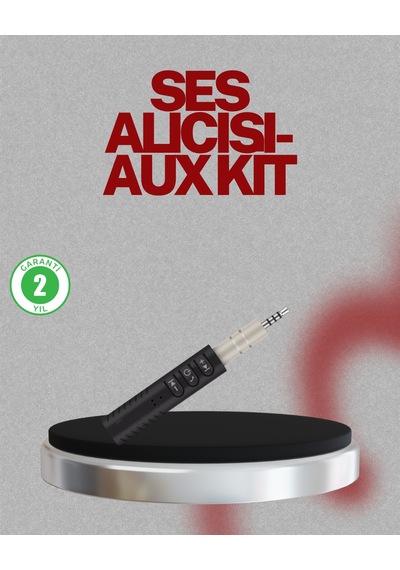 Taşınabilir Bluetooth 4.1 Ses Adaptörü - 10 Metre Çekim Mesafesi