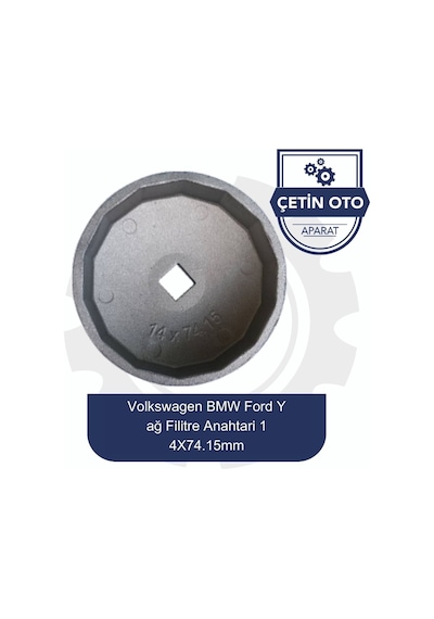Servis Volkswagen-bmw-ford Yağ Filitre Anahtarı 14x74.15mm