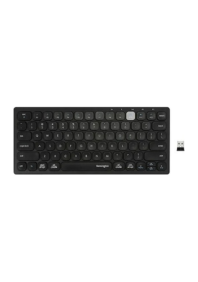 Kensington Çok Cihazlı Çift Kablosuz Kompakt Klavye K75502us Black Compact Wireless
