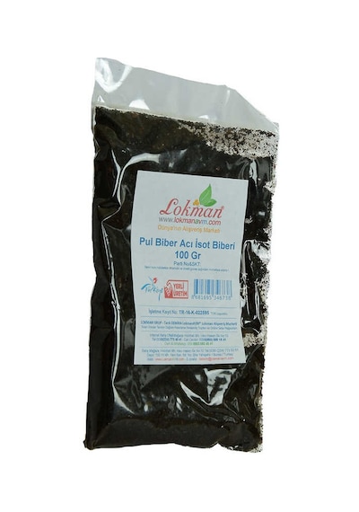 Pul Biber Acı İsot Biberi 100 Gr Paket