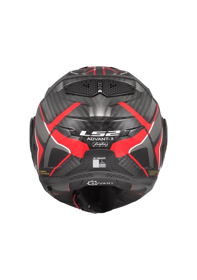 Ls2 Advant X Karbon Future Iı Kırmızı Kask Kırmızı