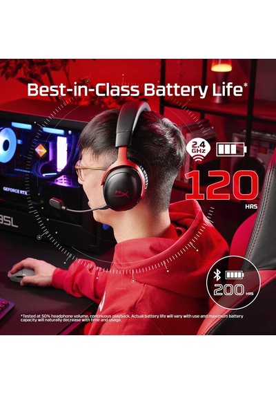 Cloud Iıı S Wireless Black-red Gaming Headset Kablosuz Oyuncu Kulaklığı