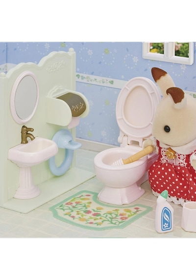 5740 Sylvanian Families Tuvalet Seti Figürler Dahil Değildir +3 Yaş Sylavanian Families