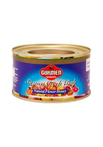 Gökmen Süzme Çiçek Balı Teneke (400 G)