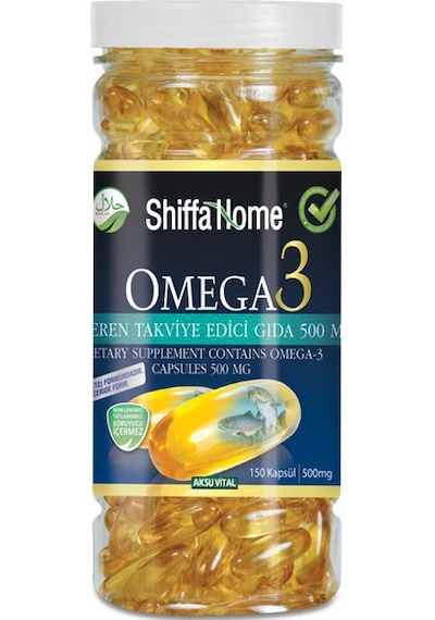 Aksu Vital Omega 3 Softjel 500 Mg X 150 Kapsül