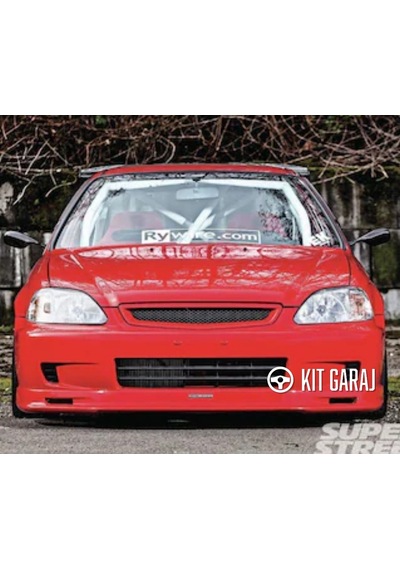 Kit Garaj Honda Civic 99-01 Mugen Ön Ek Plastik Boyasız