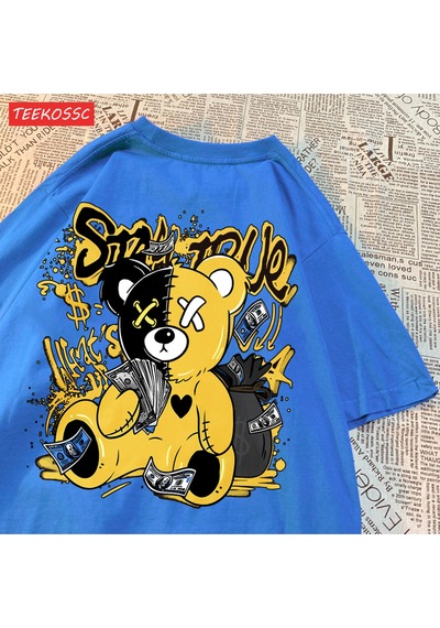 Noıssey Urban Pop Graphic Kadın Tişört Koleksiyonukod 5204 Saks