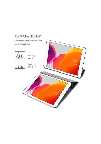 Microsonic Apple Uyumlu iPad 10.2 '' 8. Nesil (A2270-A2428-A2429-A2430) Smart Case ve arka Kılıf