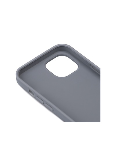 Apple Uyumlu iPhone 15 Kılıf Zore Biye Silikon Gri