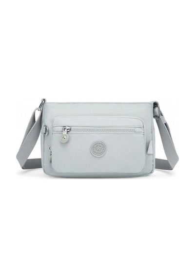 Smart Bags Krinkıl Açık Gri Kadın Çapraz Askılı Çanta Smb 3270 Açık Gri