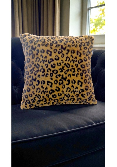 Leopar Desenli Dekoratif Kırlent Modern & Şık Tasarım Yumuşak Dokulu Kılıf Leopar