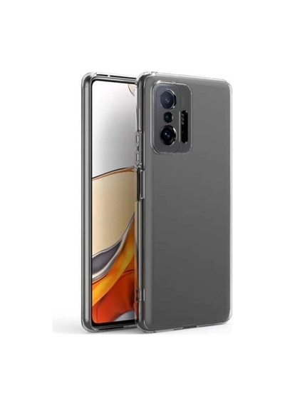 Xiaomi 11t Pro 5g Kılıf Kamera Korumalı Şeffaf Telefon Kılıfı Arka Kapak Col179662-şeffaf