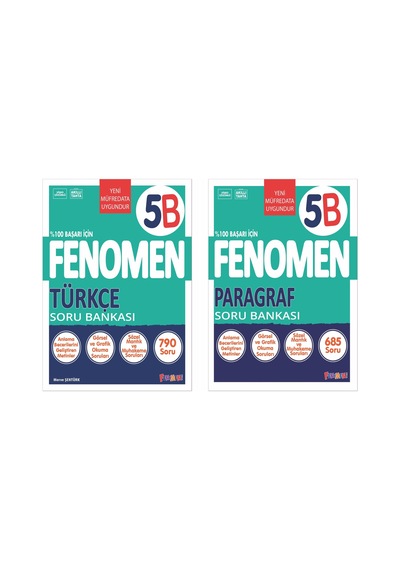 Fenomen Okul 2027 5. Sınıf Türkçe Paragraf Fenomen Soru Seti Maarif Model