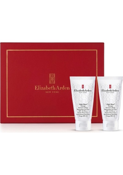 Elizabeth Arden Eight Hour İntensive Daily Moisturizer Nemlendirici Yüz Kremi Hediye Seti SPF15 2 x 50 ML