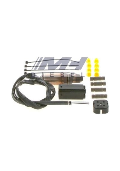 Bosch 0258986504 Universal Lambda Sensörü 3 Kablolu Isıtmalı Oksijen Sensörü