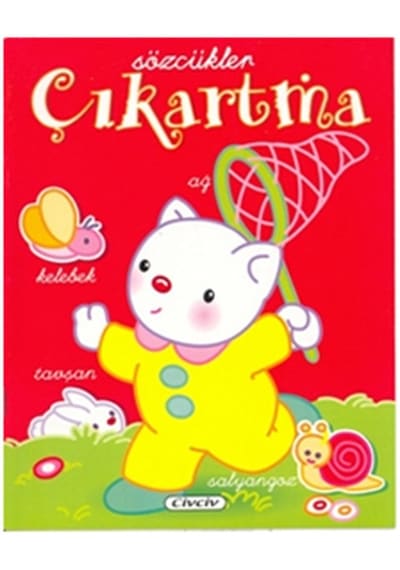 Çıkartma-Sözcükler- Çiçek Yayıncılık