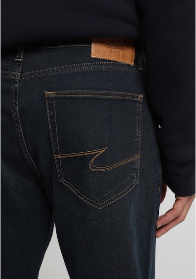 Colin's Colins Slim Tapered Fit Erkek Blue Black Denim Jean Pantolon Cl1082629 Q1.v1 Dn41211