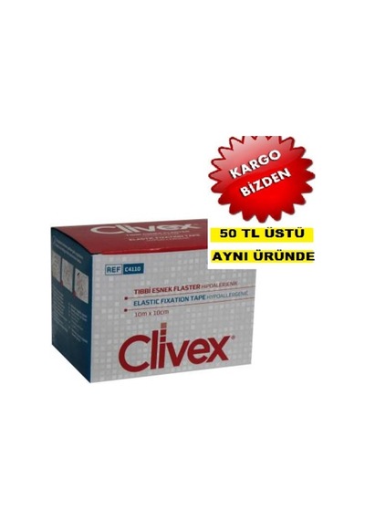Clivex Elastik Flaster 10 CM x 10 M Clivex Elastik Flaster 10 CM x 10 M