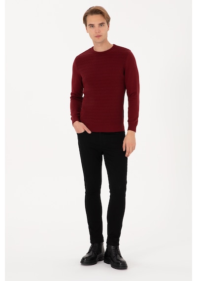 U.S. Polo Assn. Erkek Bordo Kazak 50307827-VR014