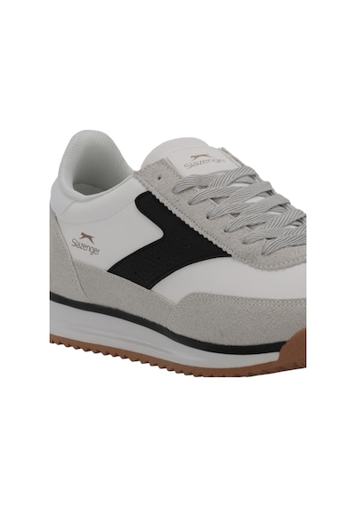 Slazenger OASIS I Erkek  Gri / Beyaz Günlük Spor Ayakkabısı