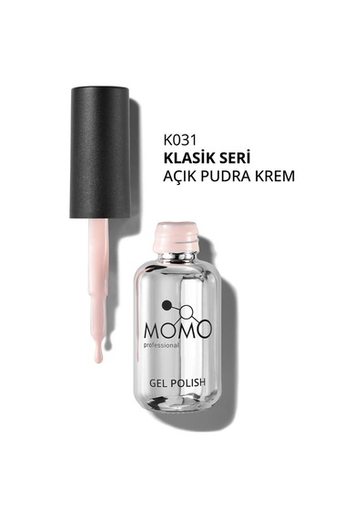 Kalıcı Oje K031, Açık Pudra Krem, 10 Ml