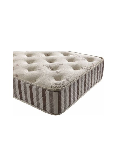 Uzunbebe 130X200 Heyner Bıobed Organic Cotton Lüx Ortopedik Yaylı Yatak