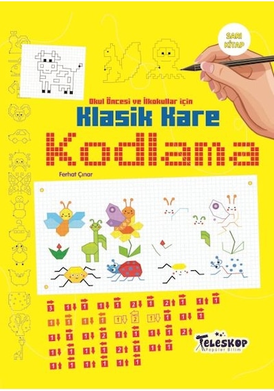 Klasik Kare Kodlama - Sarı Kitap - Ferhat Çınar - Teleskop Popüler Bilim
